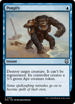 Pongify 190 M3C Modern Horizons 3 MTG Magic NM - Image 1
