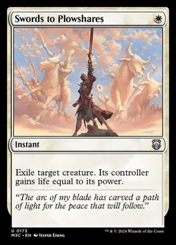 [MTG] Swords to Plowshares (0173) (M3C) NM - Image 1