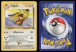 Pidgeot 24/64 Unlimited Rare Jungle Pokemon English HP - Image 3
