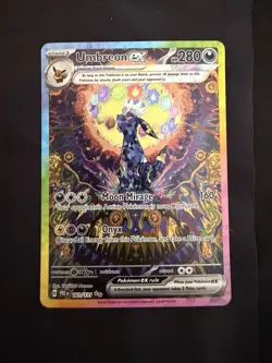 Pokemon TCG Umbreon EX 161/131 Prismatic Evolutions NM - Image 1