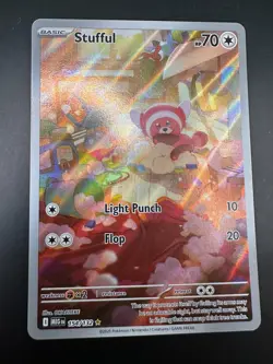 Pokemon - Stufful - 154/132 - Mega Evolution - Illustration Rare - Image 1