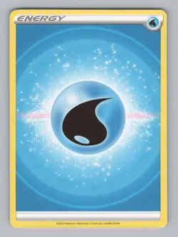 Water Energy 154/159 Ultra Rare Crown Zenith Pokemon NM - Image 1