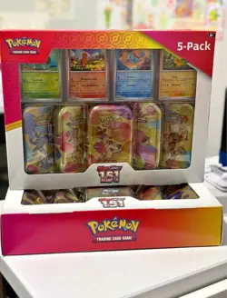Pokemon Scarlet & Violet 151 Mini Tin 5-pack (Costco Exclusive) 820650100642 - Image 2