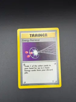 Pokemon Energy Retrieval Uncommon Legendary Collection 107/110 NM/LP - Image 1