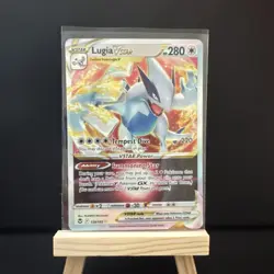 Pokemon Lugia VSTAR Silver Tempest Ultra Rare 139/195 NM - Image 1