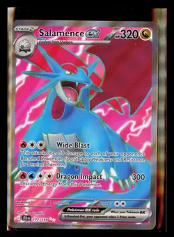 Salamence ex Holo Ultra Rare SV09: Journey Together 177/159 Pokemon TCG - Image 1