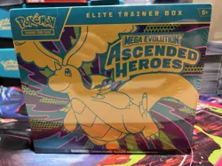 Pokemon TCG Mega Evolution Ascended Heroes Elite Trainer Box ETB Factory Sealed - Image 1