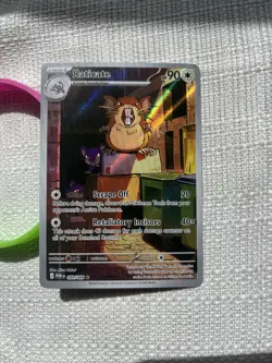 Pokemon TCG Raticate 099/088 Perfect Order Illustration Rare NM - Image 1