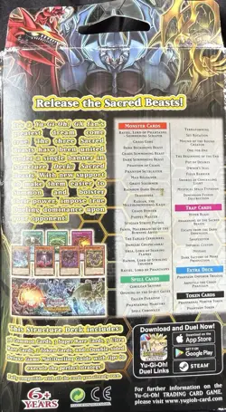 Konami Yu-Gi-Oh! Structure Deck Sacred Beasts English Edition Raviel Hamon Uria - Image 2