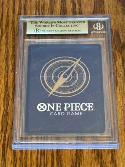 2024 One Piece Monkey.D.Luffy BGS 10 PRISTINE OP07-109 ENGLISH SR - Image 2
