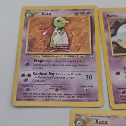 Pokemon TCG Neo Discovery Natu, Xatu Mixed Card Lot - 5 Cards - Image 2