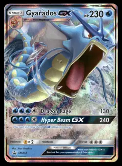 Gyarados GX SM Promos SM212 Pokemon Card TCG - Image 1