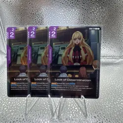 Look of Determination Foil - GD03-114 - Gundam TCG Card Game x3 - Image 1