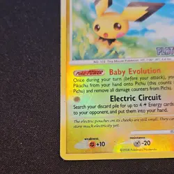 Pichu 45/100 Reverse Holo - Platinum Promo Pokemon Card - LP-Burger King promo - Image 2