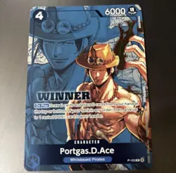 Portgas.D.Ace Winner Pack 2026 Promo P-103 One Piece Card Game - Image 1