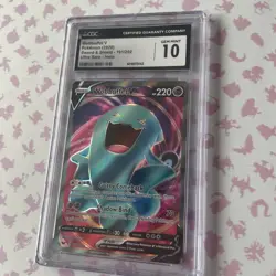2020 Pokemon WOBBUFFET V 191/202 Sword & Shield Base Set Gem Mint CGC 10 Card - Image 2