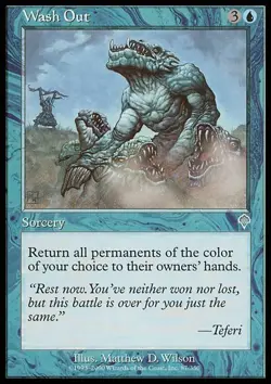 MTG - Wash Out - Invasion - MP, English Magic FLAT RATE SHIP - Image 1