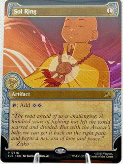 MTG Sol Ring (Showcase) Avatar: The Last Airbender: Eternal-Legal Regular P0316 - Image 1