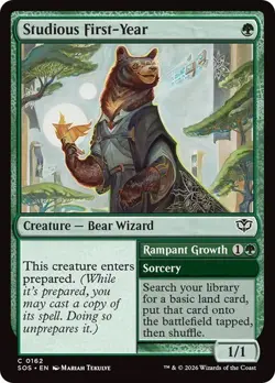 x4 NM (Playset) Studious First-Year, MTG, Secrets of Strixhaven, Magic, 162 - Image 1