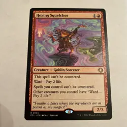 Hexing Squelcher #145 MTG Lorwyn Eclipsed Rare NM Pck Fresh Magic - Image 1