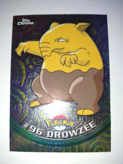 Topps Chrome Pokemon Drowzee #96 NM/M (A) - Image 1
