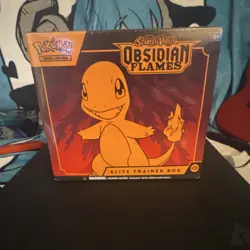 Pokemon Scarlet & Violet Obsidian Flames Elite Trainer Box Charmander - Image 1