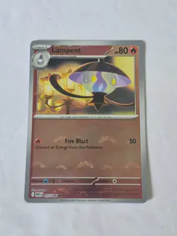 Lampent (Poke Ball Pattern) 017/086 Holo Common White Flare Pokemon Holo NM - Image 1