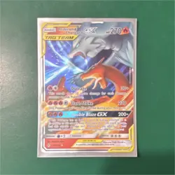 Pokemon TCG Reshiram & Charizard GX 20/214 SM-Unbroken Bonds TAG TEAM 3 freebies - Image 1
