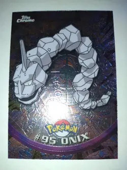 Topps Chrome Pokemon Onix #95 NM/M (A) - Image 1