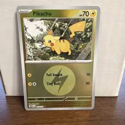 Pikachu Reverse Holo Energy Stamp [NM] - MEG: Ascended Heroes 55/217 Pokemon TCG - Image 1