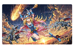 YuGiOh Duel Playmat dARK magician girl CCG TCG Trading Card Game Mat - Image 2