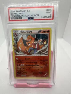 2016 Pokemon Generations Charizard Radiant Collection #RC5/RC32 PSA 9 - Image 1
