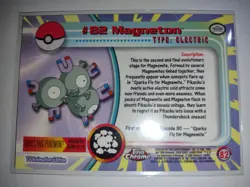 Topps Chrome Pokemon Magneton #82 NM/M (A) - Image 2