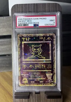 2000 POKEMON GAME MOVIE POKEMON 2000 ANCIENT MEW PSA 9 (SWIRL) - Image 1