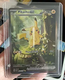 Pokemon Ascended Heroes Pikachu EX 276/217 Amazing Condition - 3rd time!!!! - Image 1