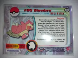 Topps Chrome Pokemon Slowbro #80 NM/M (A) - Image 2