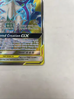 Pokemon TCG Arceus & Dialga & Palkia GX 220/236 Sm-Cosmic Eclipse Full Art Holo - Image 3