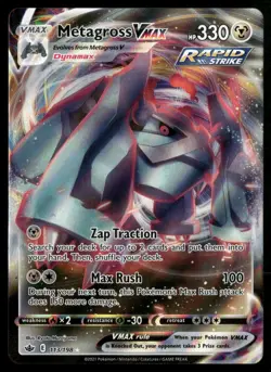 Metagross VMAX SWSH06: Chilling Reign 113/198 Pokemon TCG - Image 1