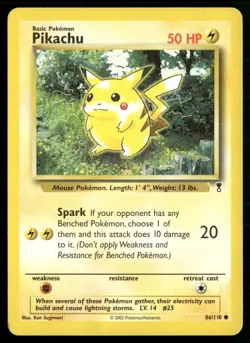 Pikachu Common Jungle 60/64 MP Pokemon TCG - Image 1