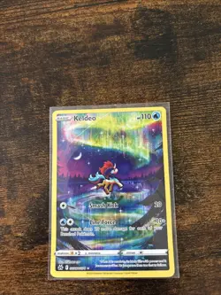 Pokemon TCG Keldeo GG07/GG70 Crown Zenith Galarian Gallery Near Mint English - Image 1