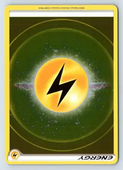 LIGHTNING ENERGY 155/159 ULTRA RARE CROWN ZENITH POKEMON HOLO LP - Image 1
