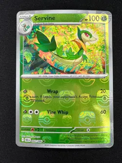 Servine #002/086 Master Ball - Pokemon Black Bolt - Near Mint - Image 1