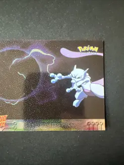 Topps Pokemon Mewtwo Strikes Back #33 Psychic Showdown Black Label Foil NM - Image 3