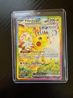 Pikachu ex 238/191 SV08 Surging Sparks SIR Full Art Holo - Image 1