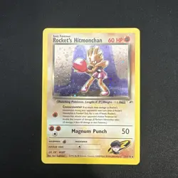 Pokemon Rocket's Hitmonchan Gym Heroes Holo 011/132 - Image 1
