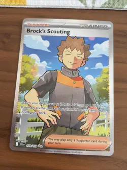 Brock's Scouting - Journey Together 179/159 - Ultra Rare - NM - Pokemon - Image 1