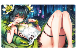 YuGiOh Duel Playmat Girl Traptrix Vesiculo CCG TCG Trading Card Game Mat pad - Image 3