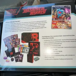 Pokemon Destined Rivals Elite Trainer Box ETB Sealed - Image 2