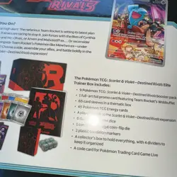Pokemon Destined Rivals Elite Trainer Box ETB Sealed - Image 4