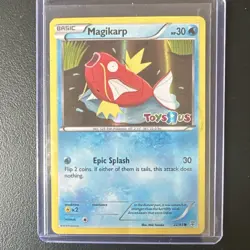 Pokemon Magikarp Toys R Us Promo Miscellaneous 022/083 Basic 30 HP Holo 2016 - Image 1